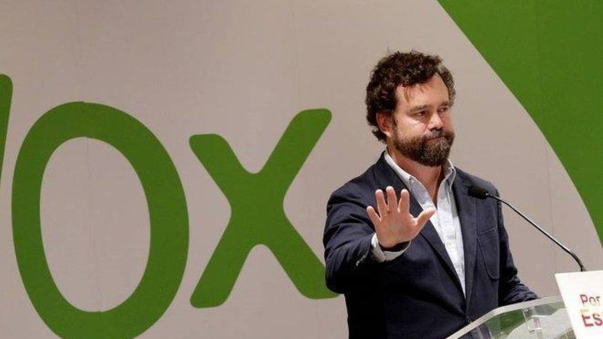 El portavoz de Vox en el Congreso, Iván Espinosa de los Monteros.-EFE