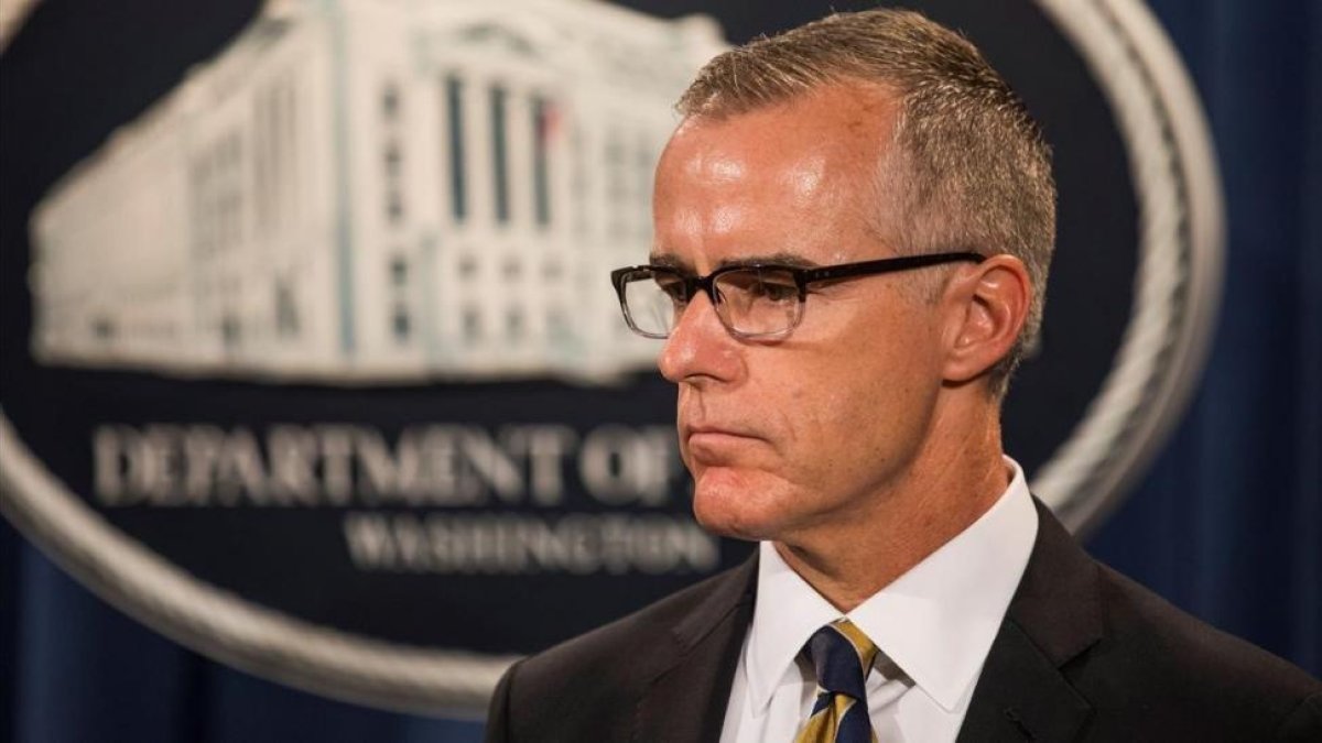 Andrew McCabe.-EFE / JIM LO SCALZO