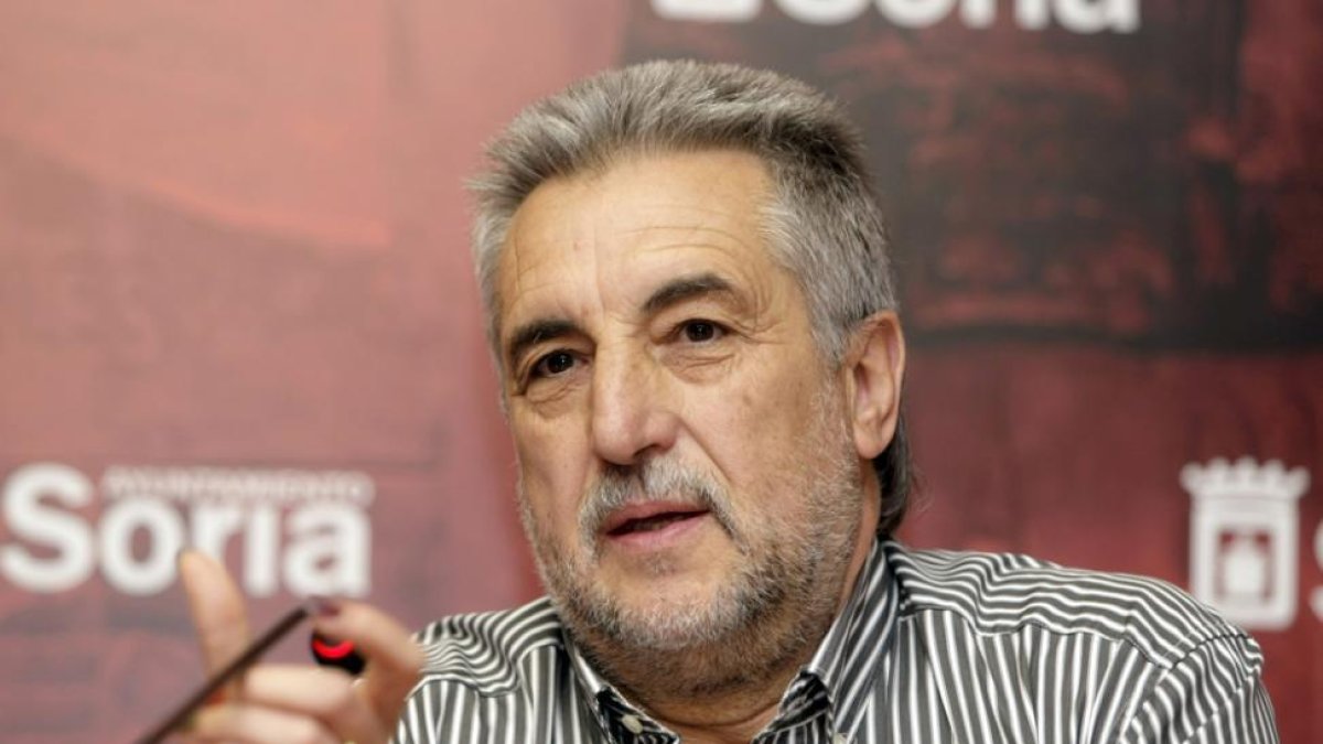 Carlos Heras ha sido presidente del BM Soria desde el año de su fundación. HDS