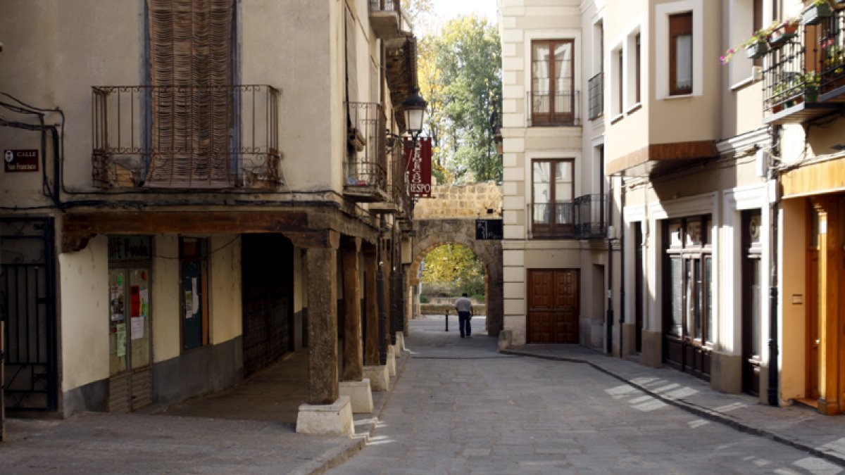 Casco antiguo de San Esteban.-LUIS ANGEL TEJEDOR.