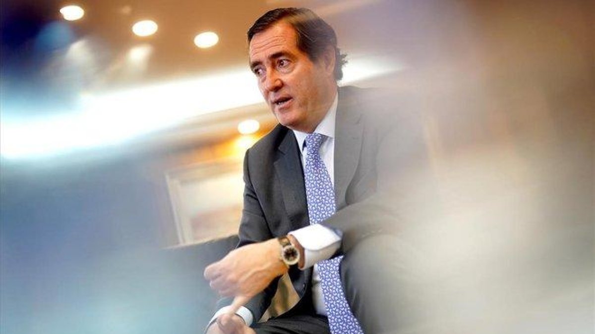 Antonio Garamendi.-JOSÉ LUIS ROCA