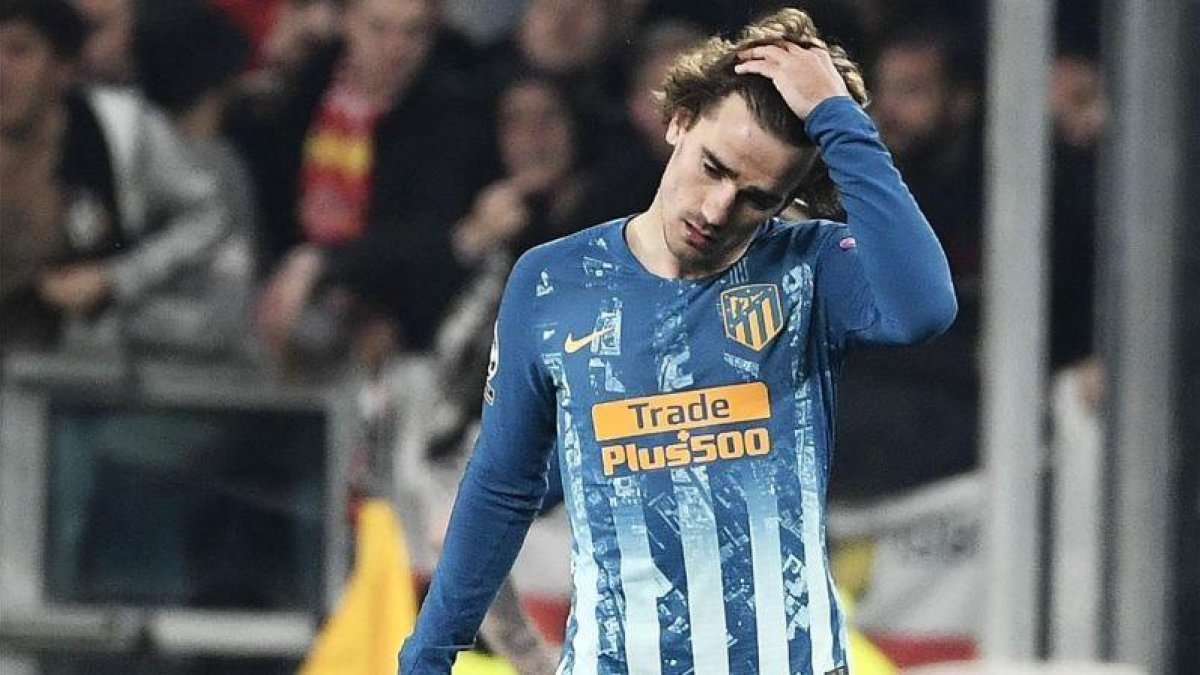 Griezmann, en Turín.-EL PERIÓDICO