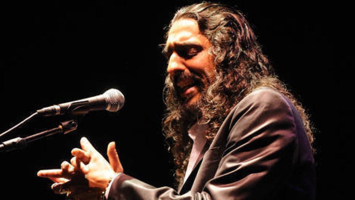 Actuación de Diego El Cigala, durante el pasado Otoño Musical Soriano. / U. S.-