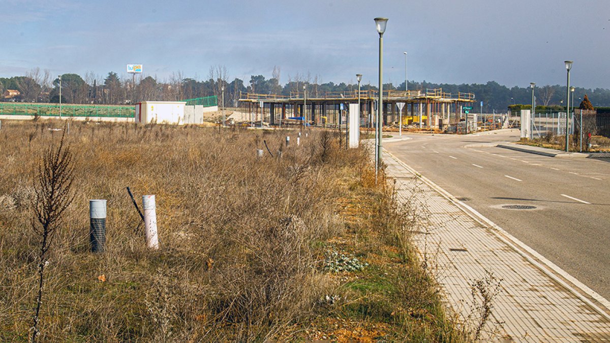 Zona de Almazán a la que afecta el estudio de detalle para la modificación urbanística. MARIO TEJEDOR.