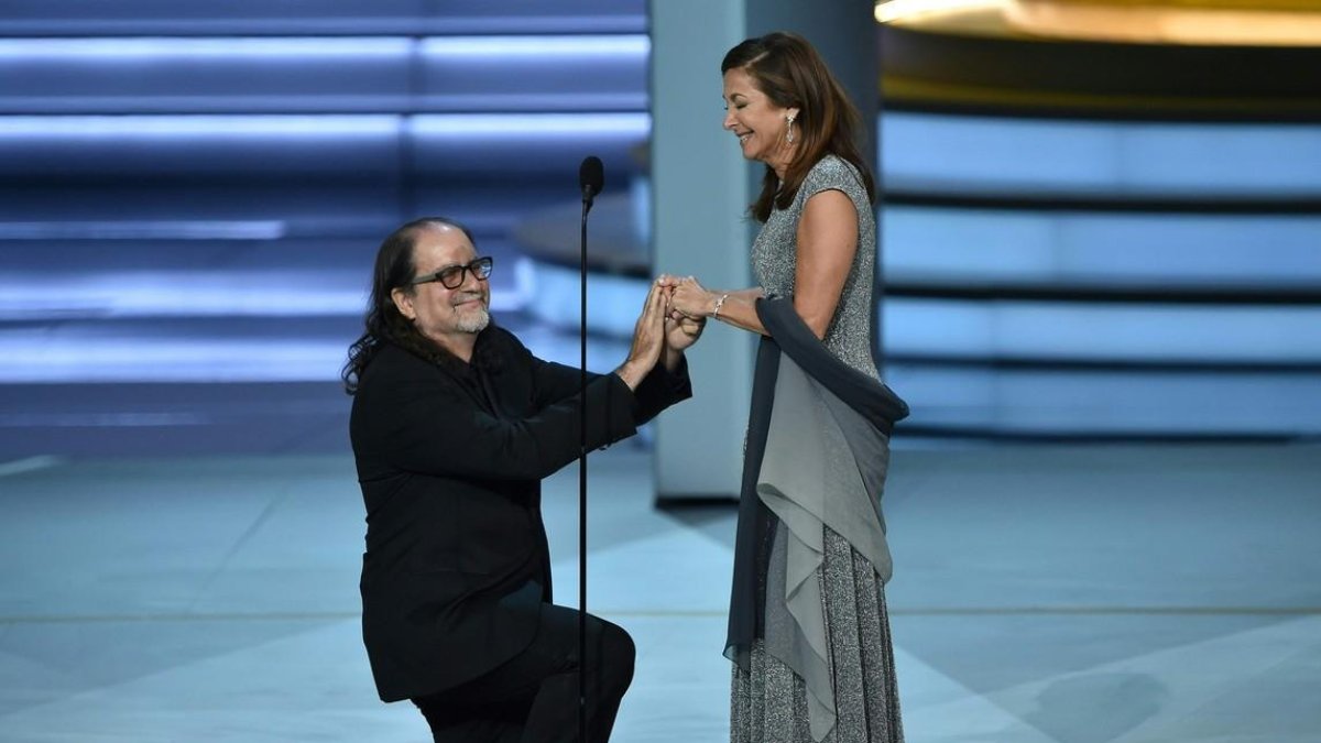 Jan, eres la luz de mi vida (...). Pero no me gusta llamarte mi novia porque quiero llamarte mi esposa, le dijo Weiss a su novia Jan.-ROBYN BECK (AFP)