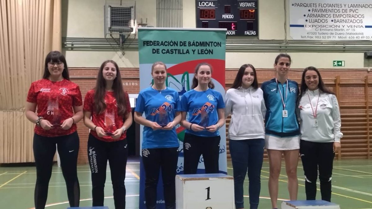 Tres sorianas campeonas absolutas de Castilla y León. HDS