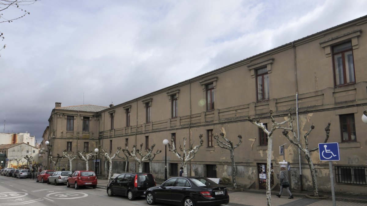 Tramo de Nicolás Rabal dentro de la campaña de aceras. HDS