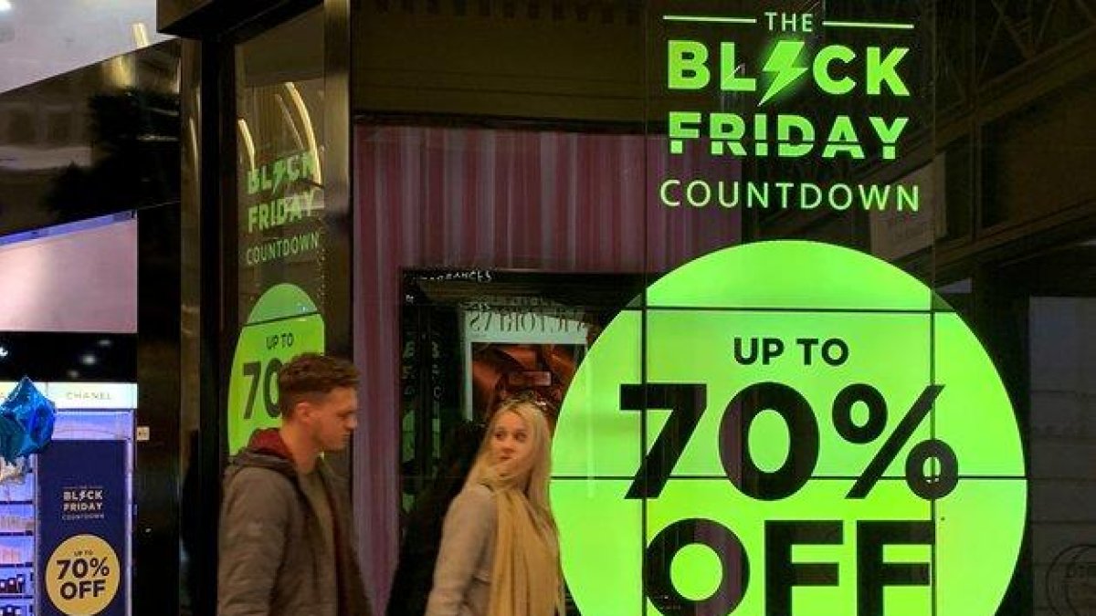 Ofertas Black Friday en Manchester.-PHIL NOBLE (X01988)