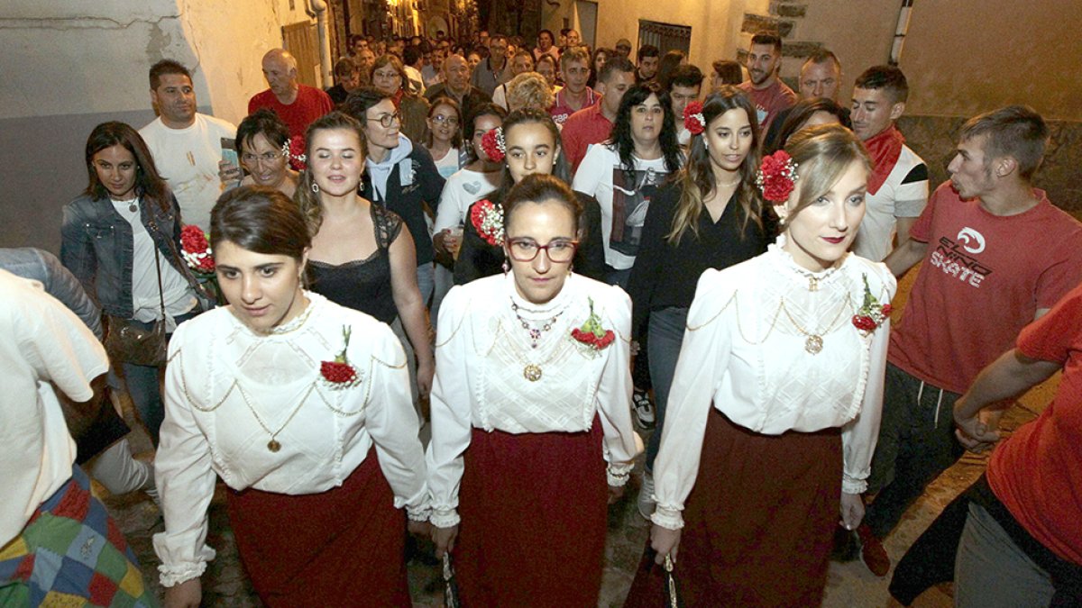 Las tres móndidas en las fiestas de 2019. HDS