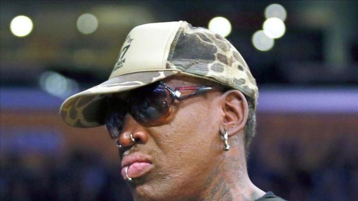 Dennis Rodman, en una imagen de archivo reciente.-DANNY MOLOSHOK
