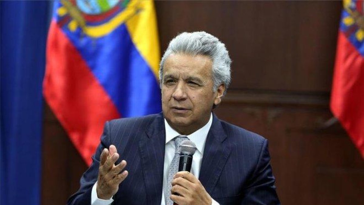 Lenín Moreno, el presidente de Ecuador.-EFE