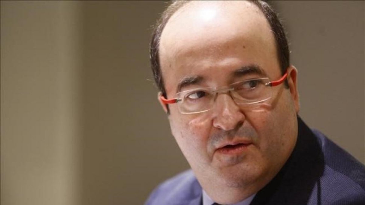 El primer secretario del PSC, Miquel Iceta.-AGUSTÍN CATALÁN