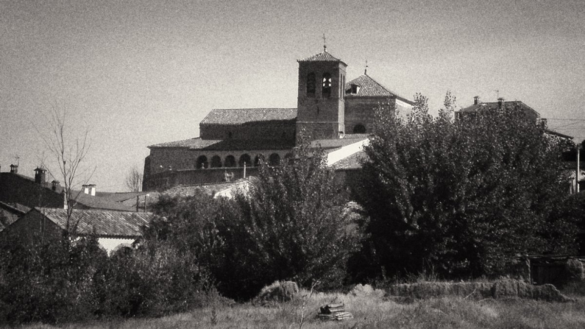 Berzosa en una imagen antigua.-HDS