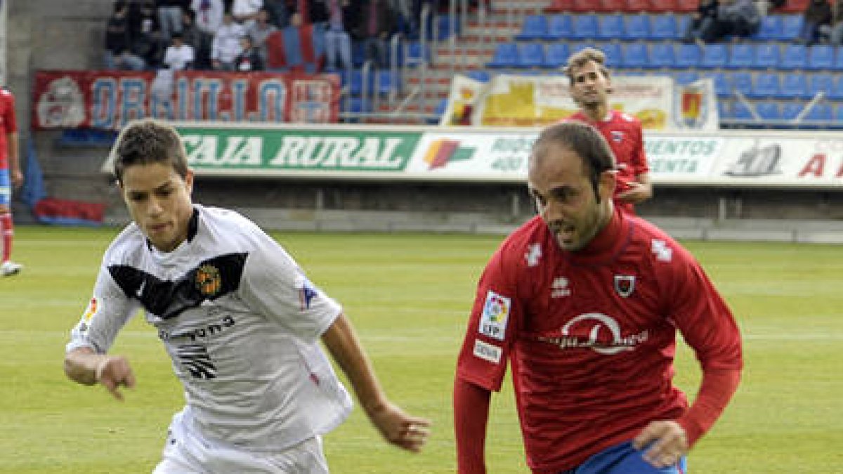 Dani López había formado en el once titular en las últimas cuatro jornadas. / ÁLVARO MARTÍNEZ-