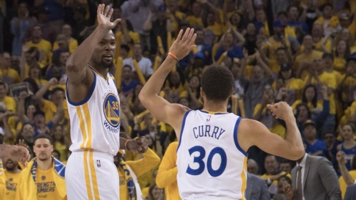 Durant y Curry-EL PERIÓDICO