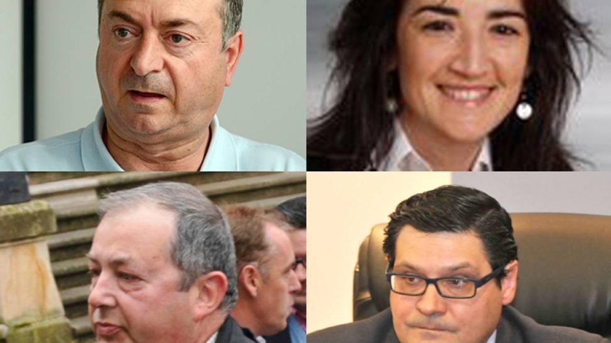 Jiménez, Jesús Alonso, Laura Prieto y Elías Alonso-