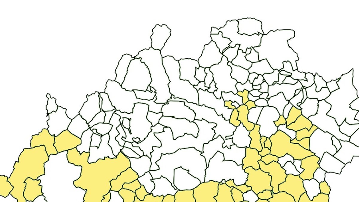 Términos en zona de limitaciones naturales en Soria