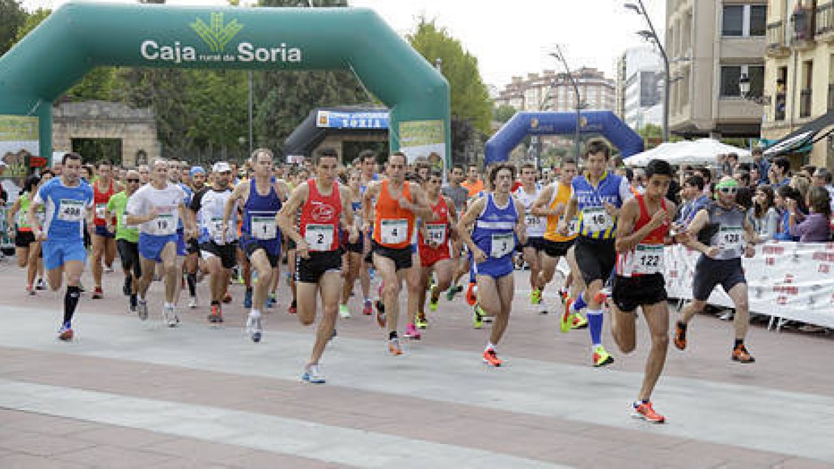 Imagen de la salida de la decimocuarta edición de la Carrera Abel Antón, / Diego Mayor-