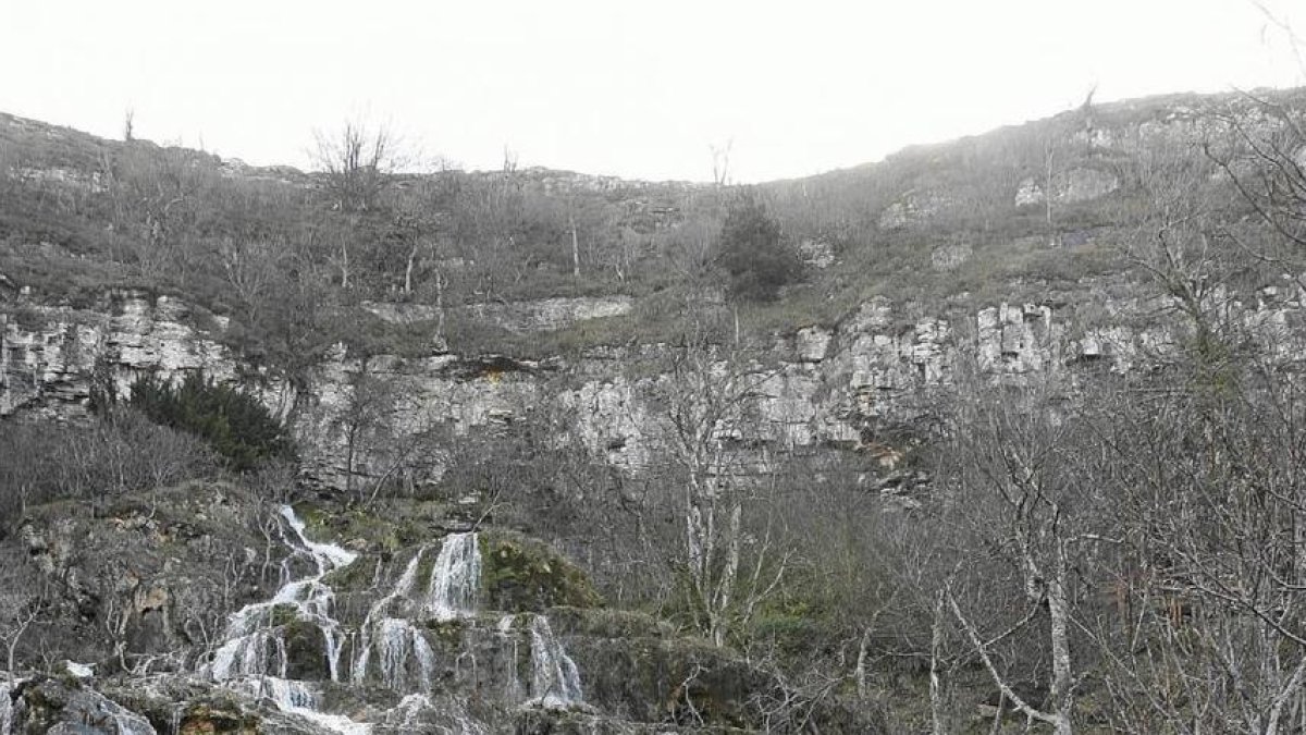 Paraje de Covalagua, en la Reserva Geológica de las Loras.-ICAL