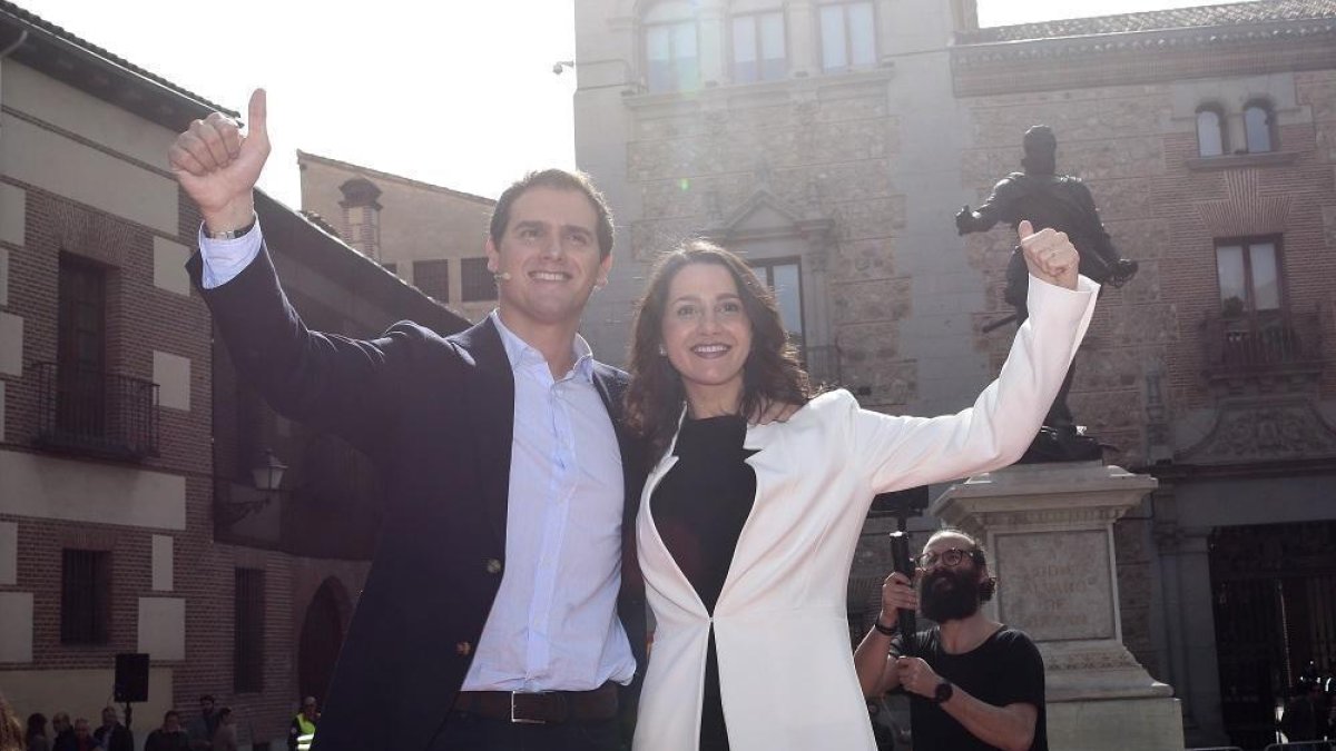 Albert Rivera e Inés Arrimadas.-- ANTONIO HEREDIA