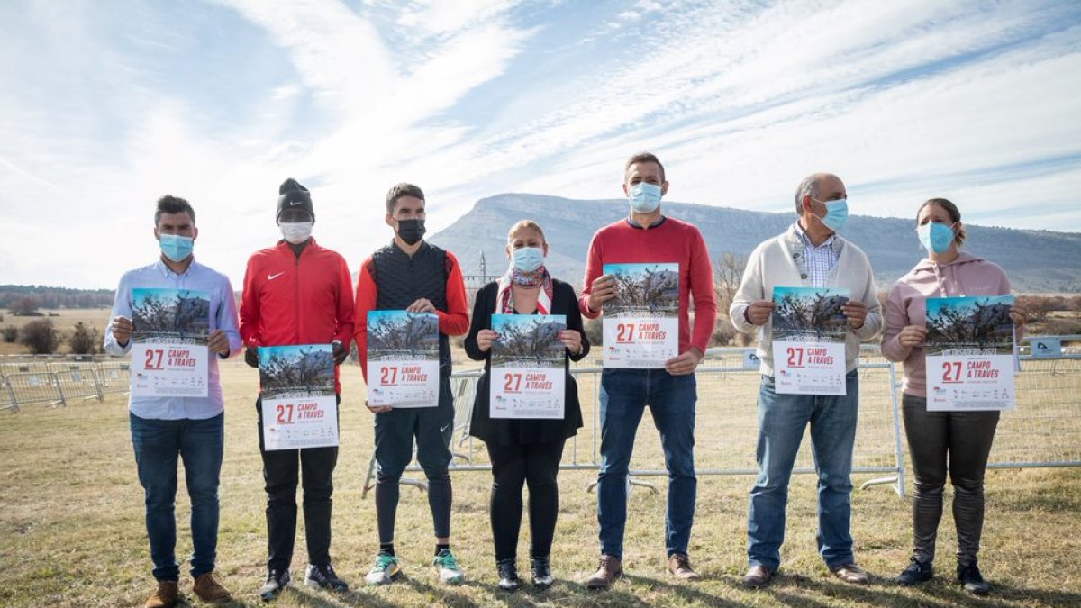 La presentación del Cross de Soria tuvo lugar en el que siempre ha sido su escenario, el monte de Valonsadero. GONZALO MONTESEGURO