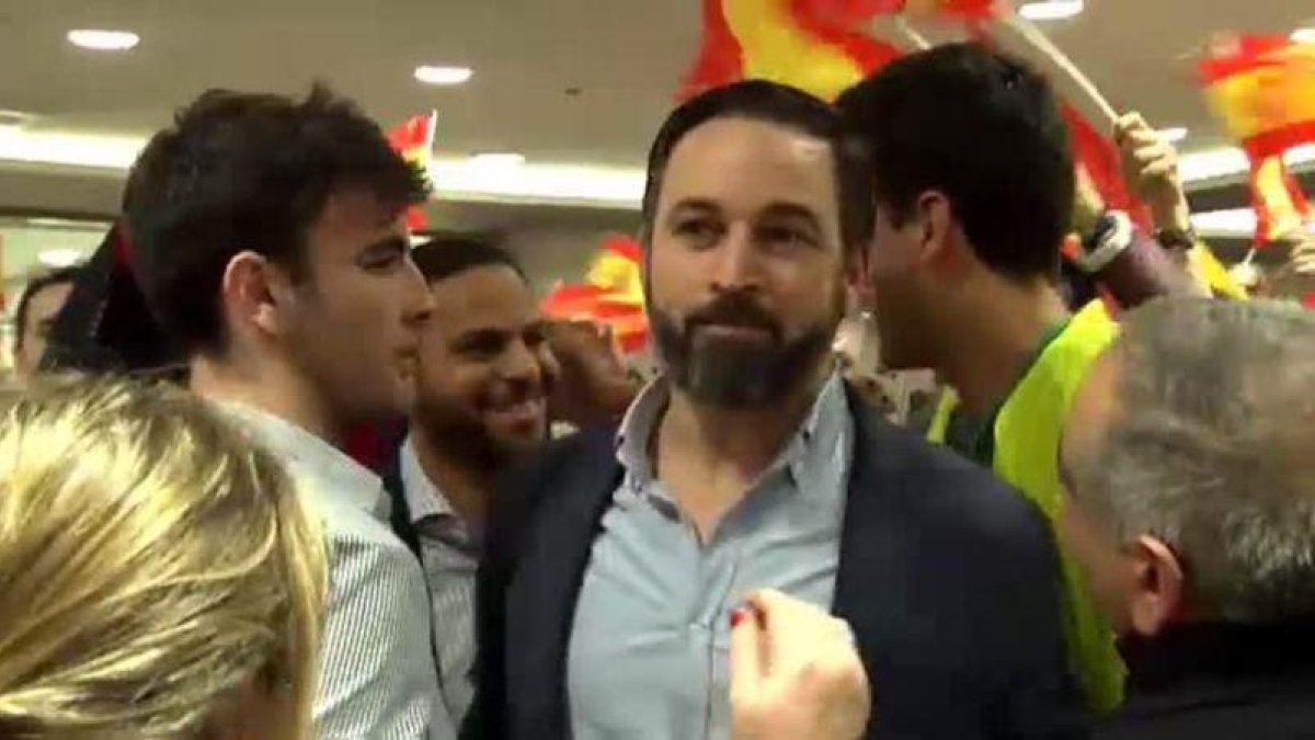 La formación de Santiago Abascal se queda sola en su petición en la Junta de Andalucía.-ATLAS