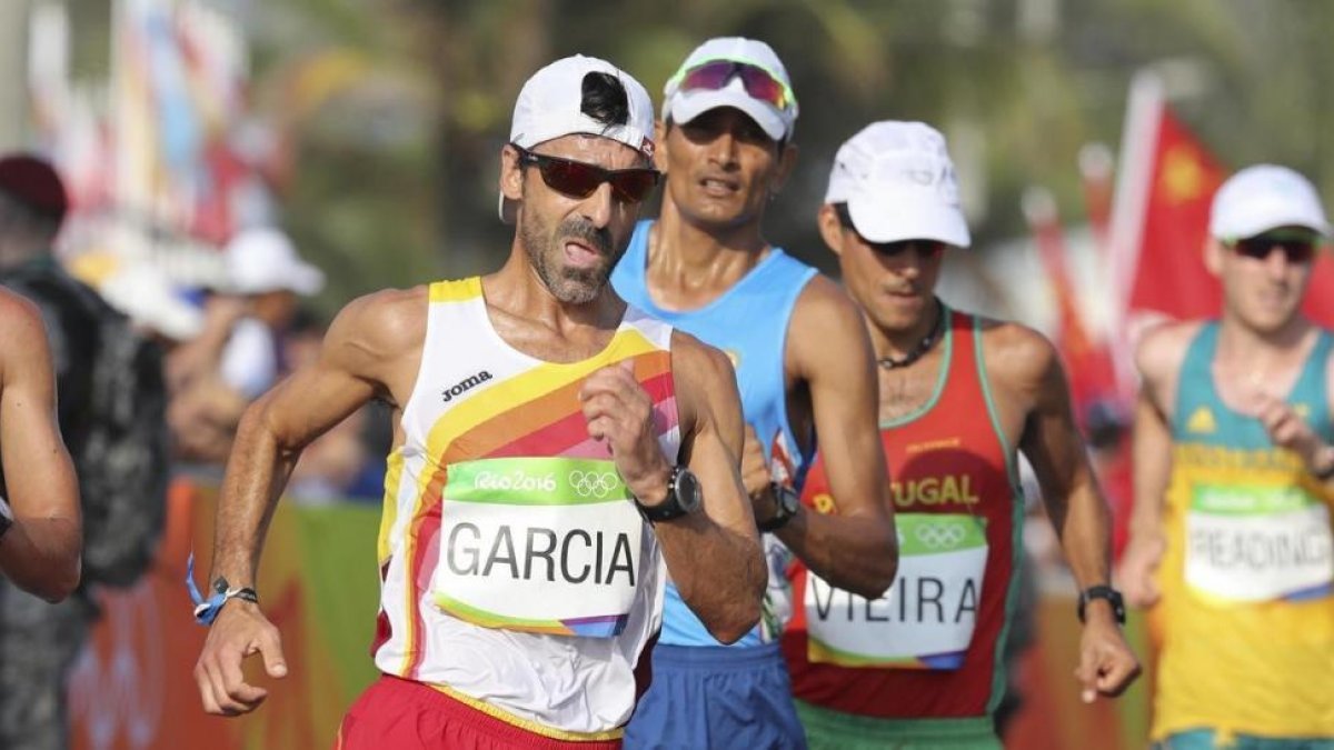 El marchador Jesús Ángel García Bragado.-/ EFE / SEBASTIAO MOREIRA