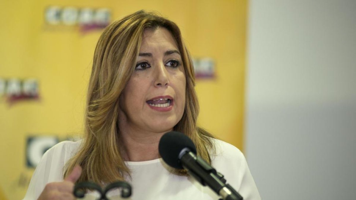 La presidenta de la Junta de Andalucía, Susana Díaz.-EFE