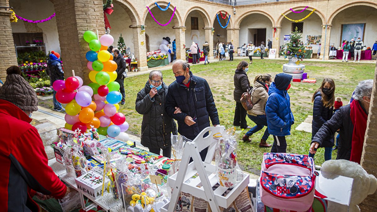 Mercado navideño en Almazán - MARIO TEJEDOR