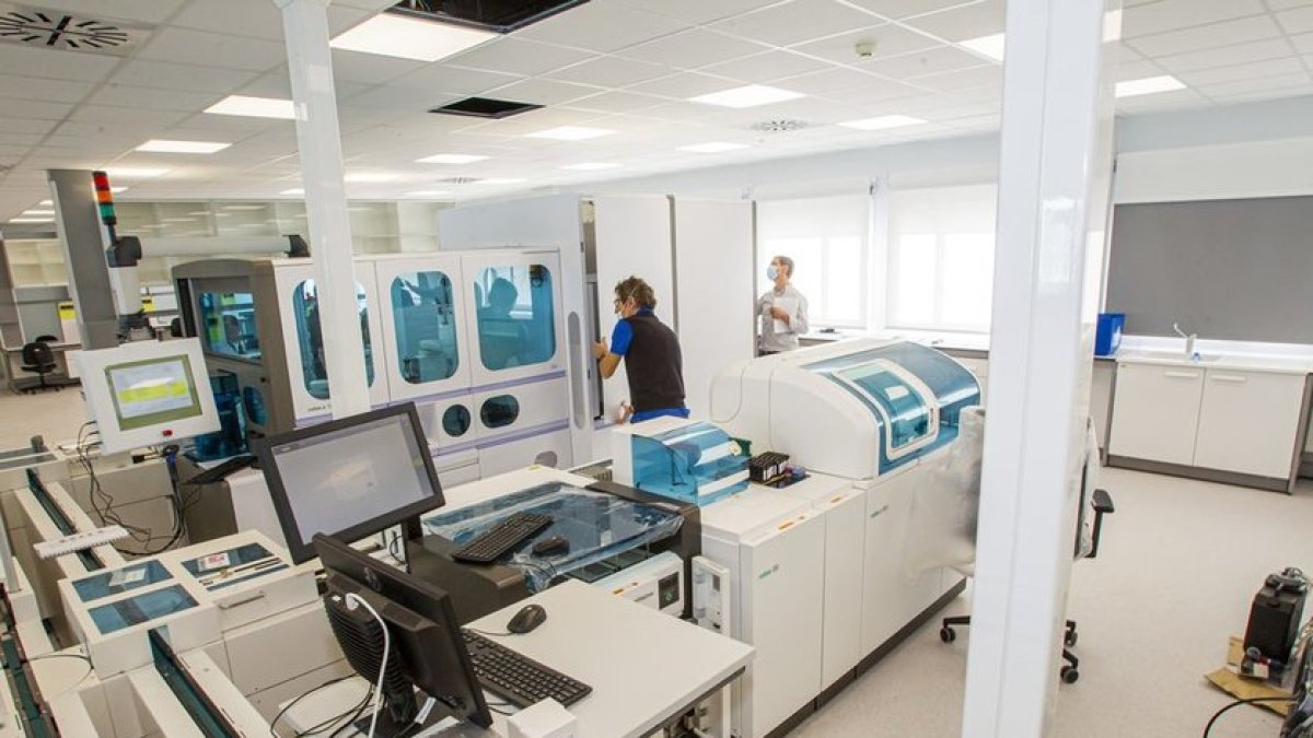 Instalaciones del hospital. MARIO TEJEDOR