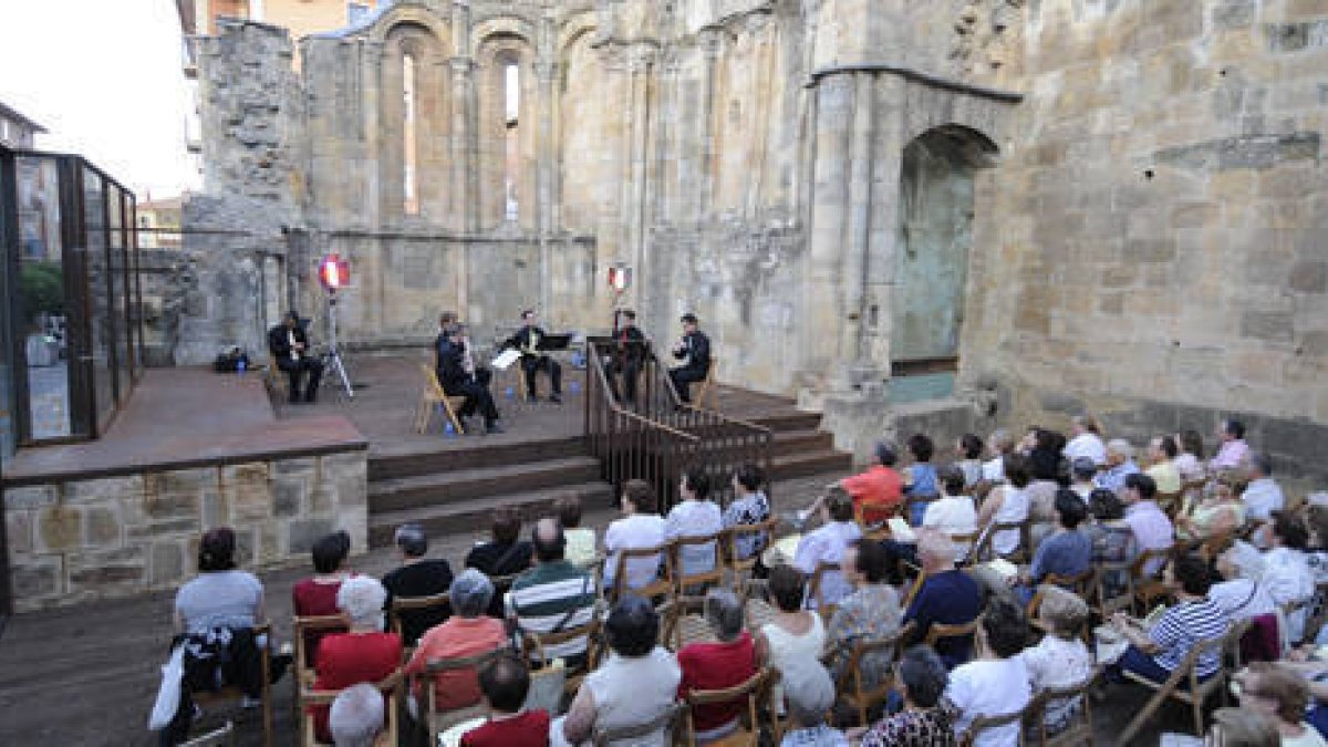 Las ruinas de San Nicolás. / ÚRSULA SIERRA-