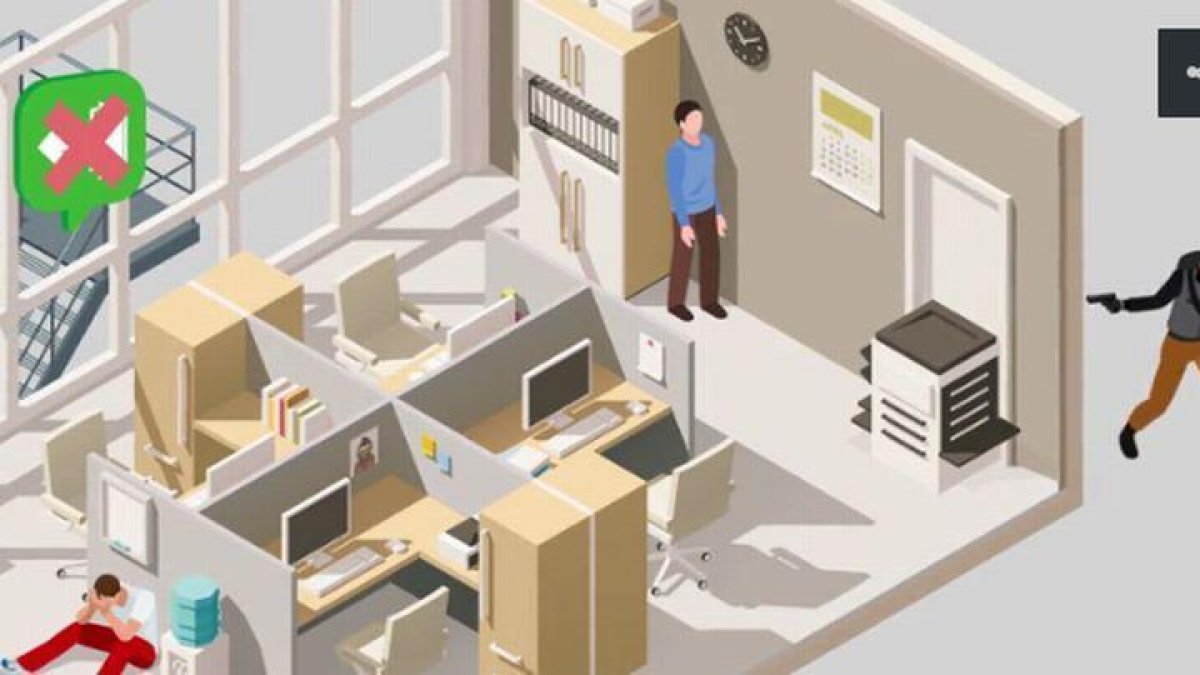 Captura del vídeo de la campaña informativa del Ministerio del Interior con las recomendaciones sobre qué hacer en caso de atentado.-MINISTERIO DEL INTERIOR