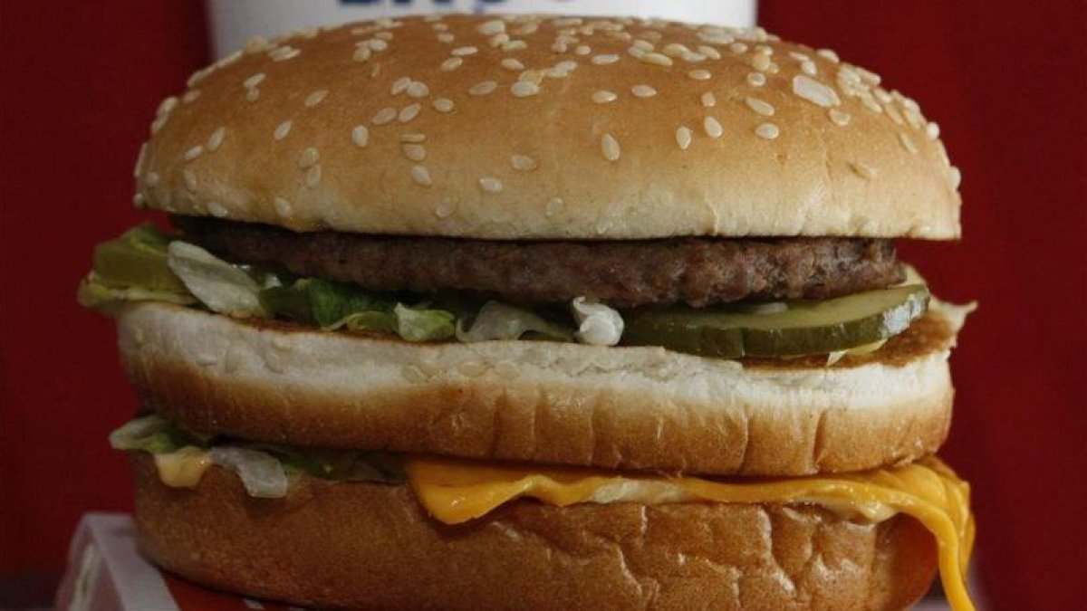 El famoso sándwich de McDonalds Big Mac.-APl
