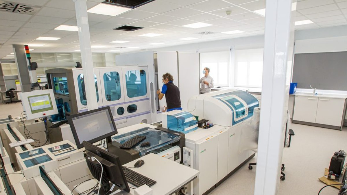 Instalaciones del nuevo hospital Santa Bárbara. MARIO TEJEDOR