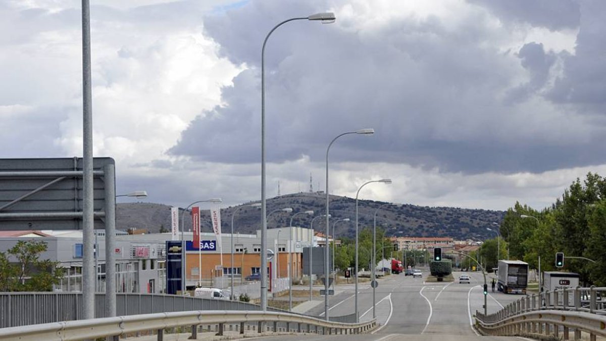 Empresas ubicadas en el polígono industrias Las Casas, en una imagen de archivo.