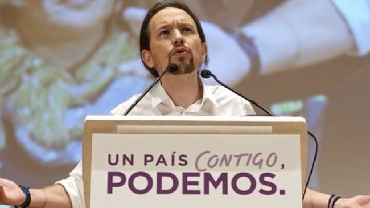 Pablo Iglesias, en Málaga.-REUTERS / MARCELO DEL POZO