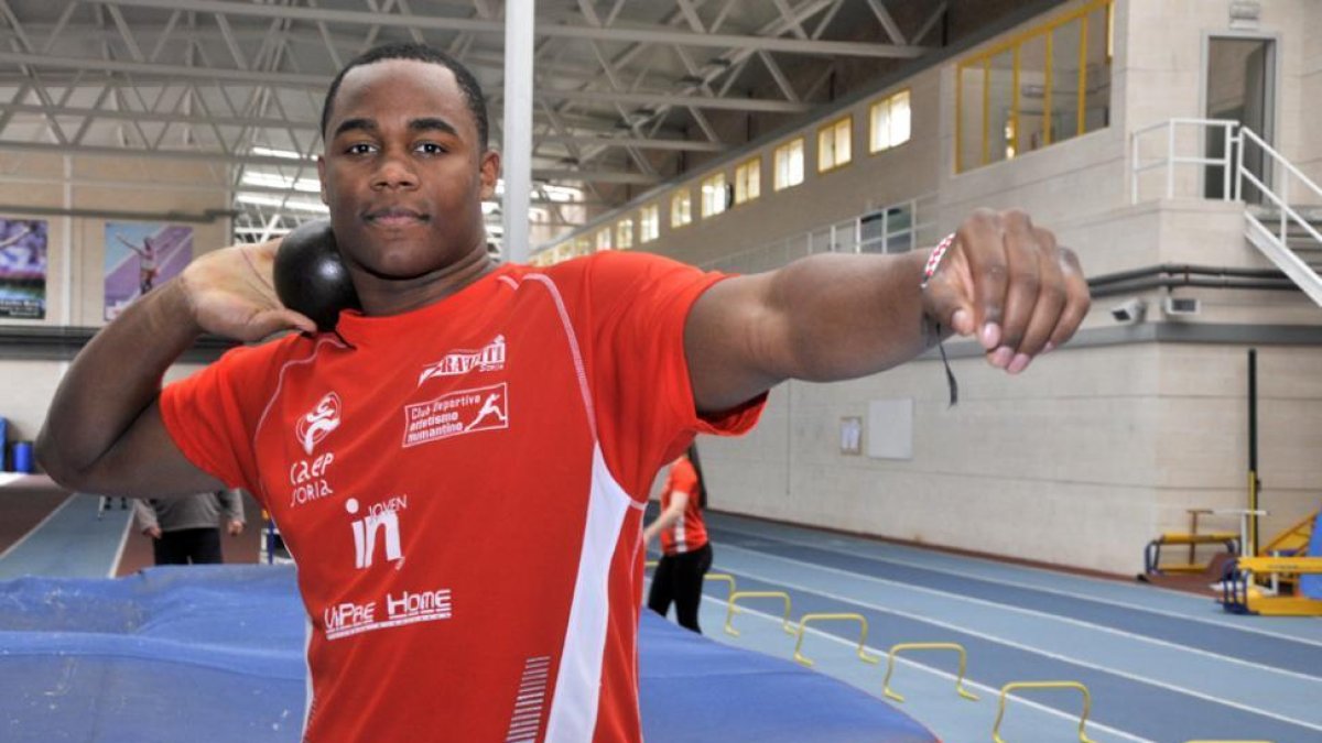 Luis Manuel Ramírez fue el gran protagonista del Nacional con dos medallas, récord de España y mínimas mundialistas.-Valentín Guisande