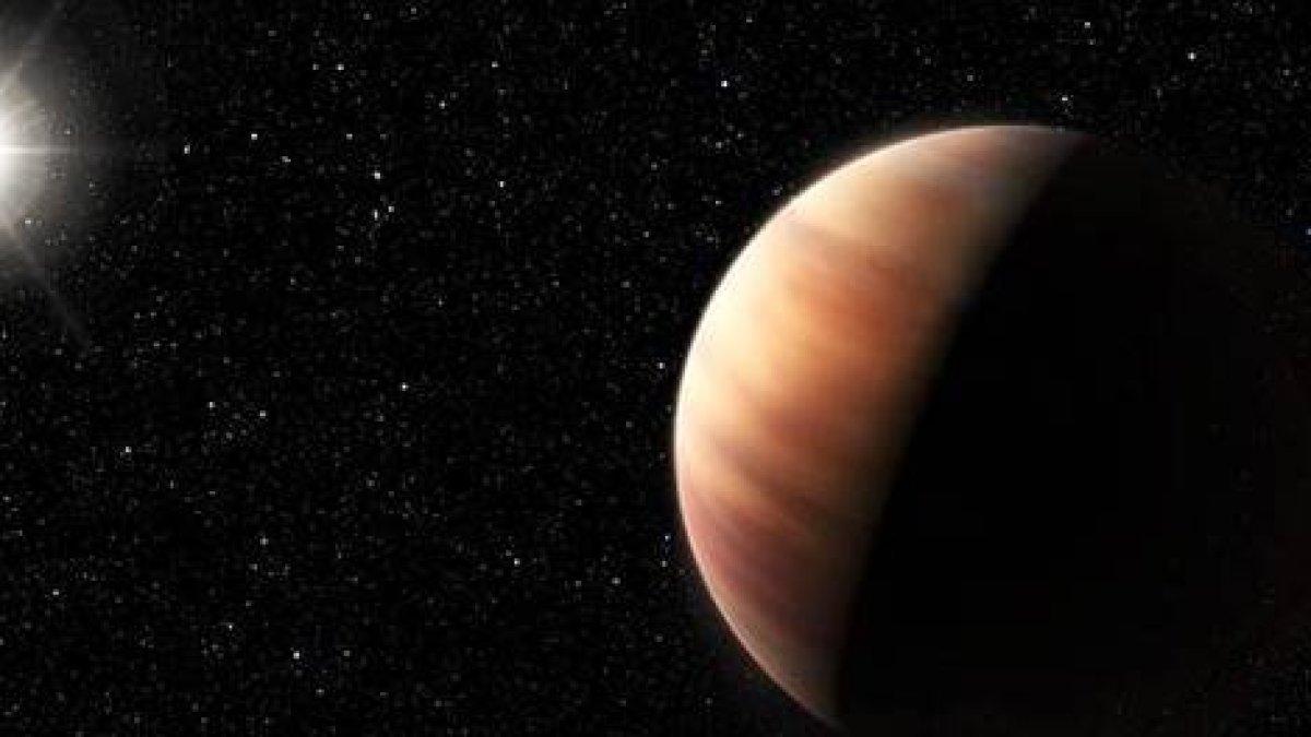 Imagen captada del gemelo de Júpiter en otro sistema solar.-Foto: EUROPEAN SOUTHERN OBSERVATORY