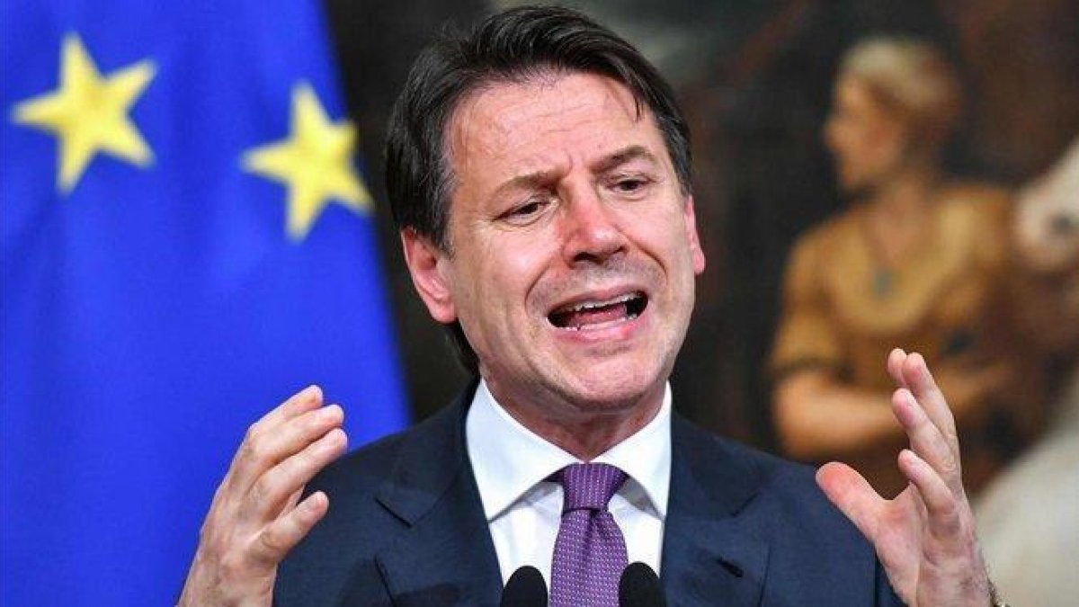 Giuseppe Conte, primer ministro italiano.-AFP / ALBERTO PIZZOLI