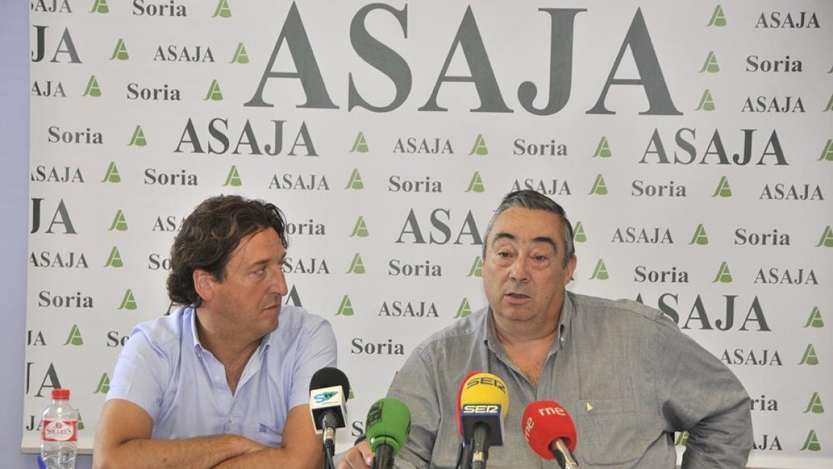 El técnico y el presidente de Asaja presentan los resultados de la campaña-Valentín Guisande