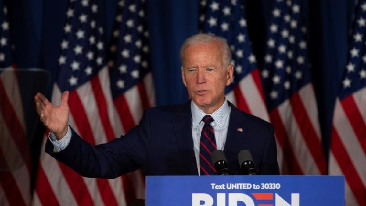 Joen Biden, candidato demócrata a la presidencia de EEUU.-EFE