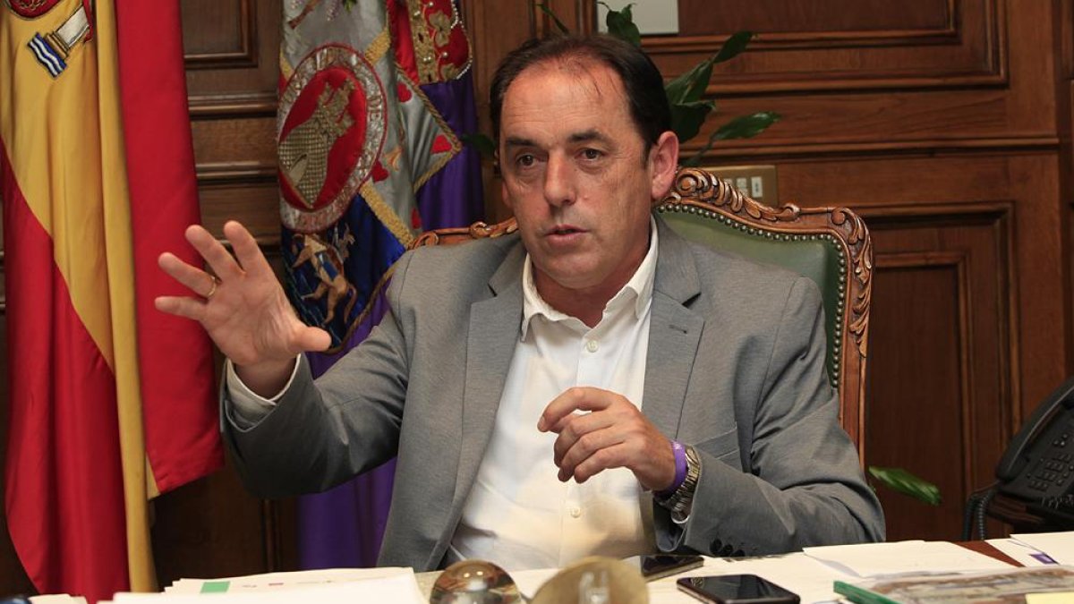 Benito Serrano, presidente de la Diputación de Soria-Mario Tejedor