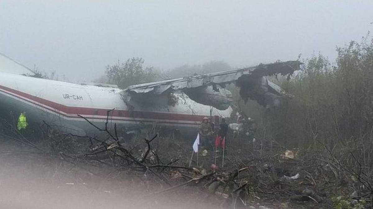 El avión accidentado.-@JACDECNEW