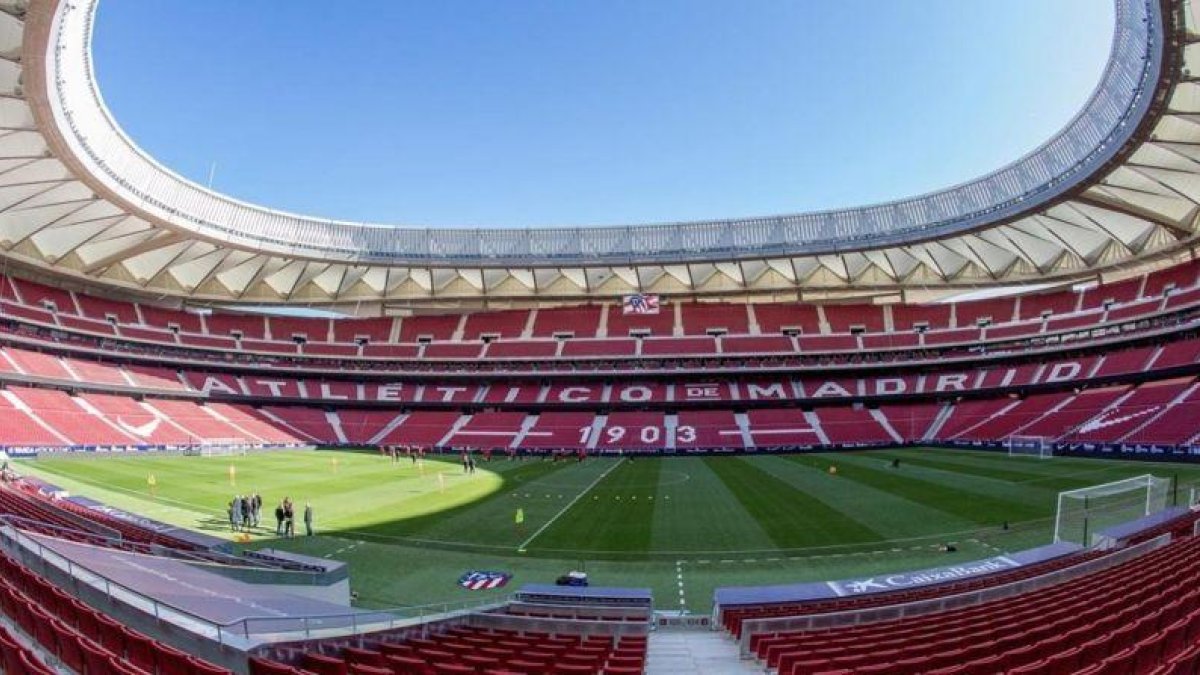 El nuevo Wanda Metropolitano albergará, con toda seguridad, la final de Copa del Rey, Barça-Sevilla.-EFE / RODRIGO JIMÉNEZ