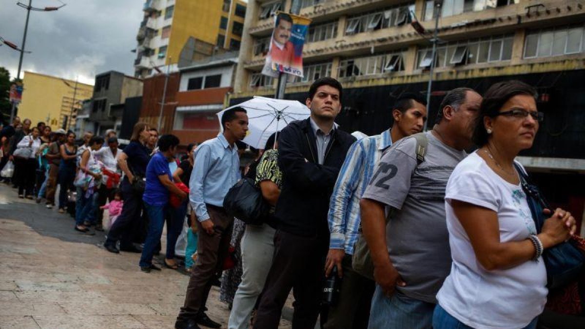 Venezuela vive una profunda crisis económica y social que ha impactado en la educación.-CRISTIAN HERNANDEZ (EFE)