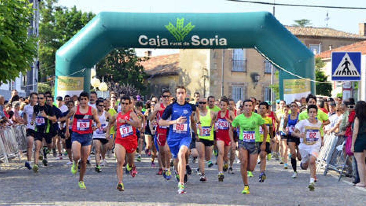 La prueba en Quintana Redonda contó con 440 participantes. / ÁLVARO MARTÍNEZ-