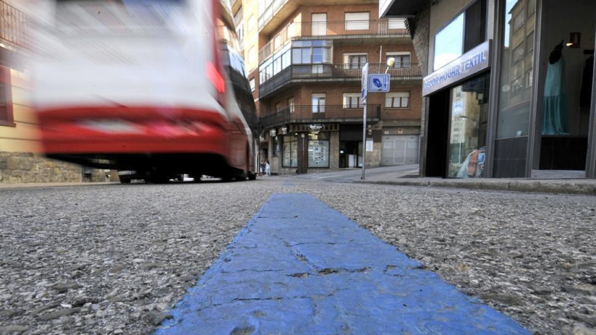 La zona azul tendrá cambios notables.-Valentín Guisande