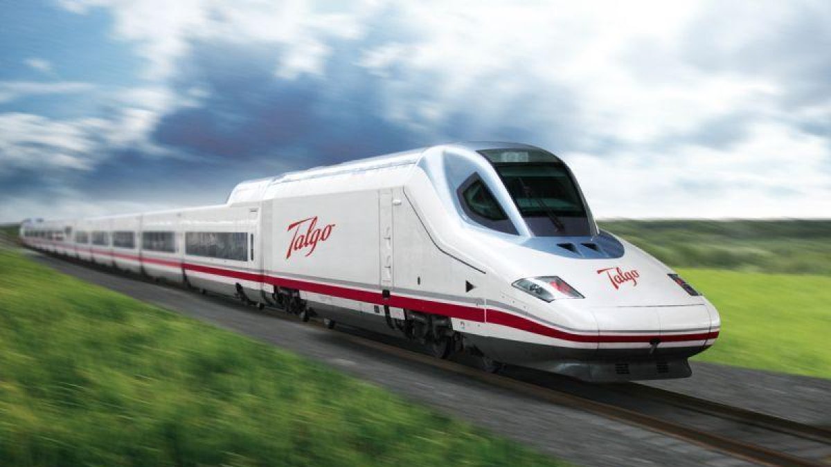 Un AVE de Talgo.-