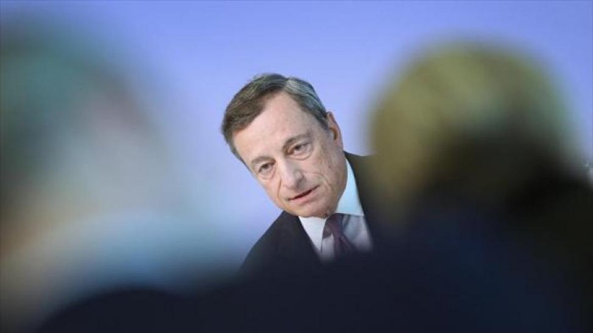 Mario Draghi, presidente del BCE-AFP / DANIEL ROLAND