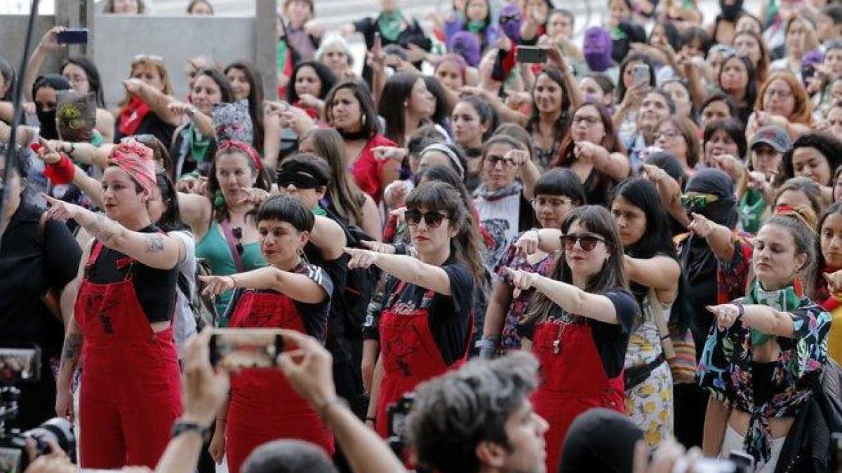 El 19 de diciembre se conmemora el Día Nacional contra el feminicidio en Chile.-AFP